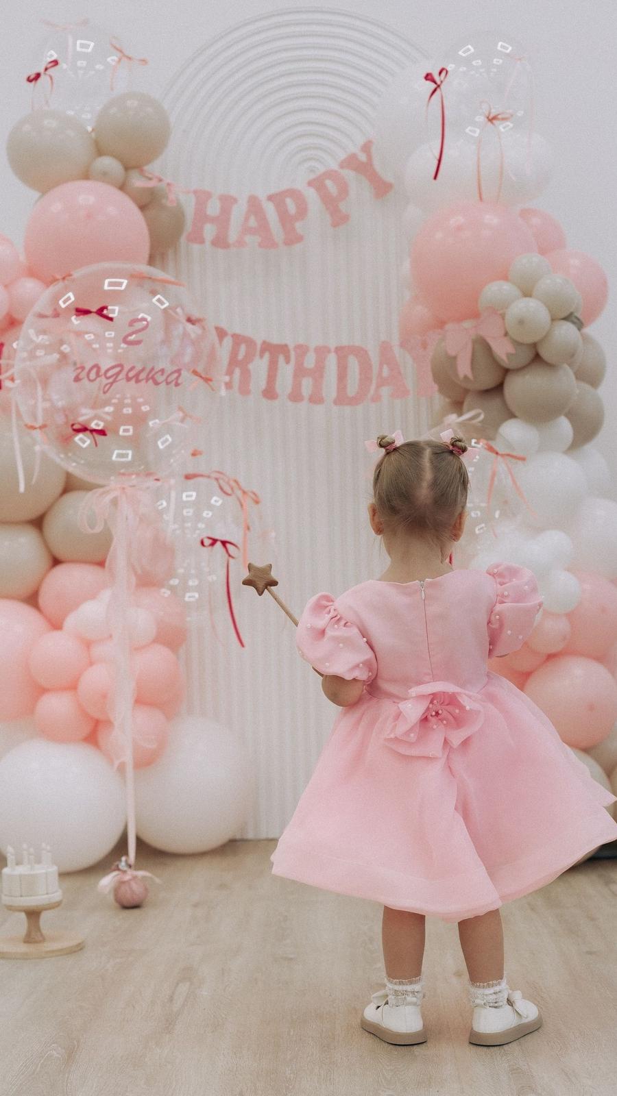 Фотозона для девочки на день рождения - украшение праздника