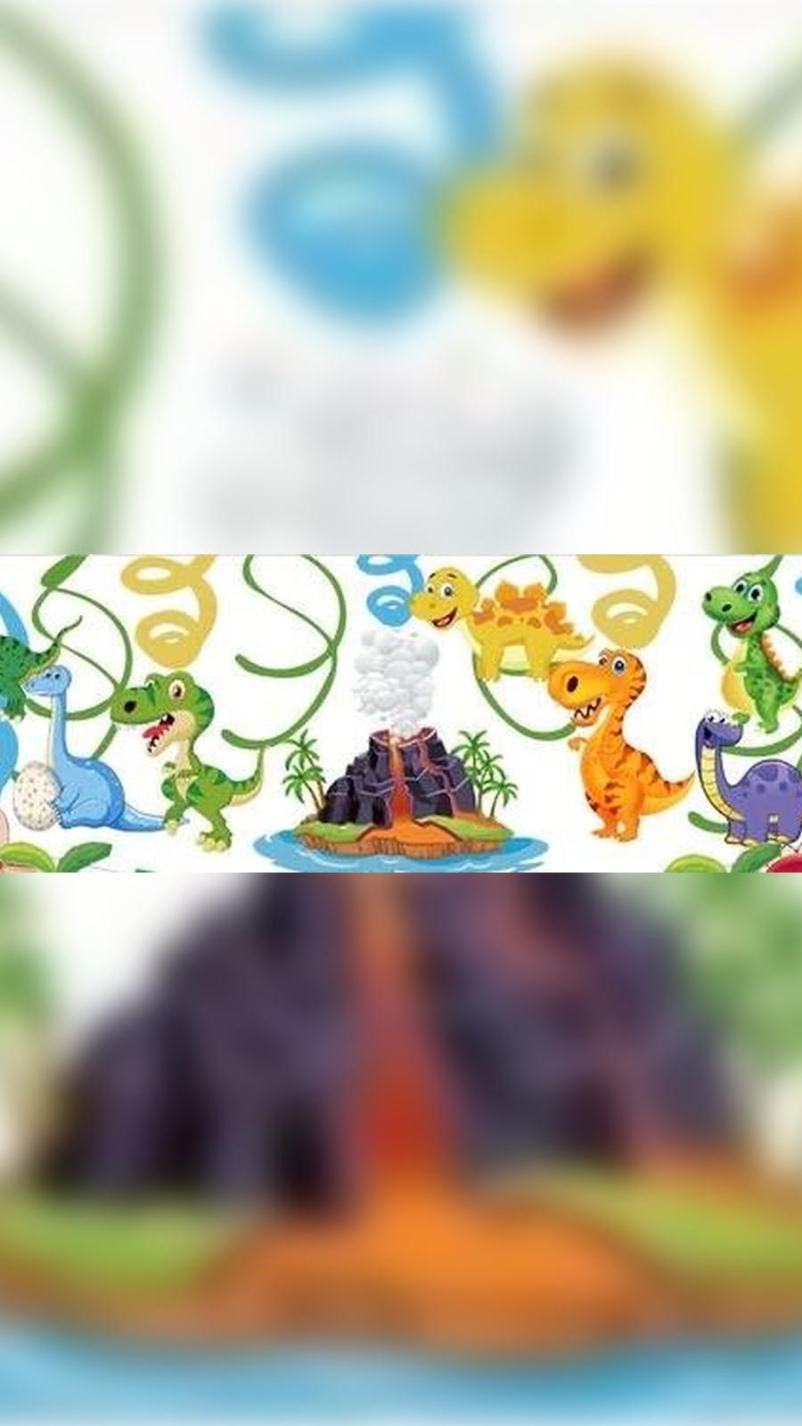 Праздничный набор посуды "Дино"